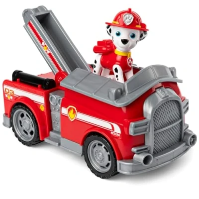 Abbildung von Spin Master Spielzeug Auto Paw Patrol Sust. Basic Vehicle Marshall, zum Teil aus recycelten Material