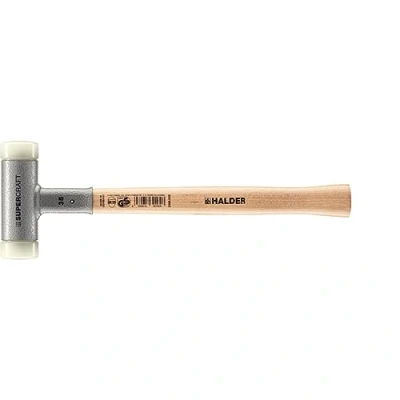 Abbildung von Halder SUPERCRAFT 3366.035 Gummihammer Ergonomischer Griff, hart, nicht rückprallend 560 g 335 mm 1 St