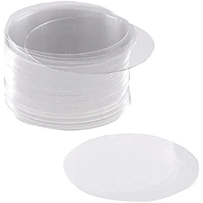 Abbildung von Hecht Borosilikatglas Deckgläser, Tranparent, 1mm Stärke, 12mm Durchmesser, 100 Stück
