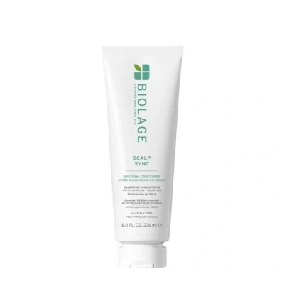Abbildung von Biolage Balsam für alle Arten von Kopfhaut, fettig, empfindlich, trocken und spröde, angereichert mit ferentiertem Tee Glykolsäure, Universal Conditioner, Scalp Sync, 236 ml