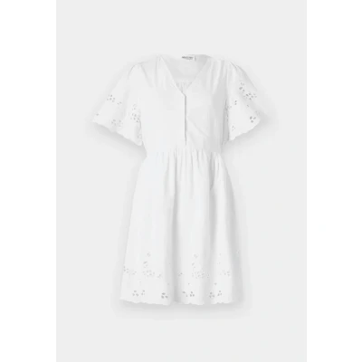 Abbildung von Selected Femme Slfdahlia Freizeitkleid, Damen, Größe: 34, Bright white