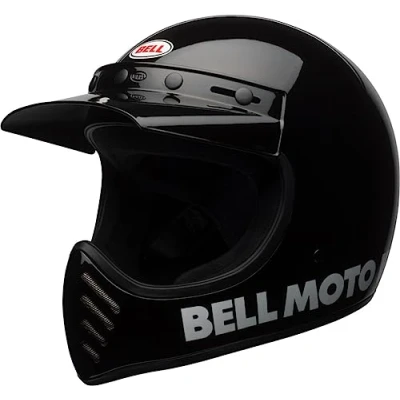 Abbildung von Bell Unisex Adult Moto 3 HELME, Schwarz, XL