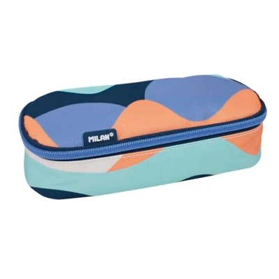Abbildung von MILAN® The Fun Federmäppchen, oval, Blau