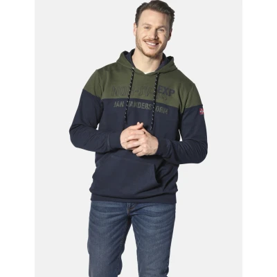 Abbildung von Jan Vanderstorm Jerres Kapuzenpullover, Herren, Größe: Large, Dunkelblau