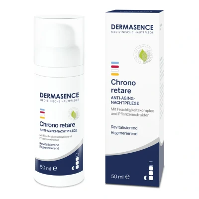 Abbildung von Dermasence Antiaginggesichtspflege Chrono Retare Antiagingnachtpflege CC Cream, Größe: 50 ml, Weiß