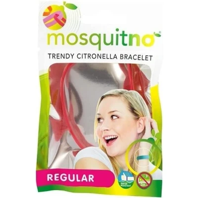 Abbildung von MosquitNo Regular release Citronella Duftarmband 1x1 Stück, Moskito Armband