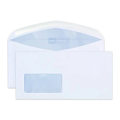 Abbildung von Elco 31497 Premium Briefumschlag, Dinlang, 80 g, weiß