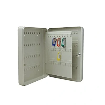 Abbildung von Q Connect KF04275 Schlüsselschrank 140 Haken, Zylinderschloss
