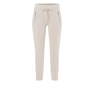 Abbildung von MAC Jeans EASY Stoffhose, Damen, Größe: 38, Beige
