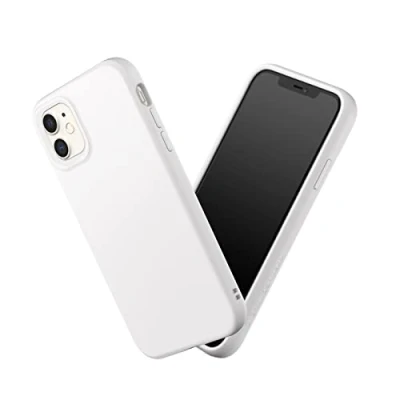 Abbildung von RhinoShield Case kompatibel mit [iPhone 11] SolidSuit Stoßdämpfende &amp; schlanke Schutzhülle Premium Finish 3.5 Meter Fallschutz Klassik Weiß