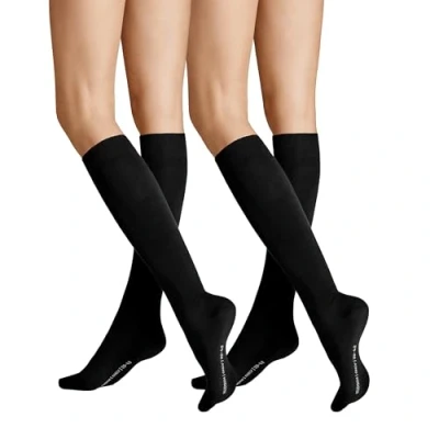 Abbildung von Hudson Damen Kniestrümpfe Only 2 Pack wärmend Black 0005 39/42