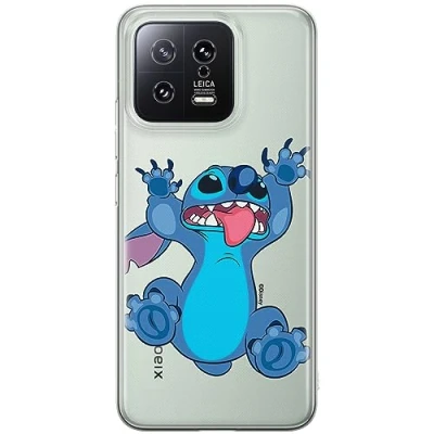 Abbildung von ERT GROUP Handyhülle für Xiaomi 13 Original und offiziell Lizenziertes Disney Muster Stitch 020 optimal an die Form des Handy angepasst, teilweise transparent