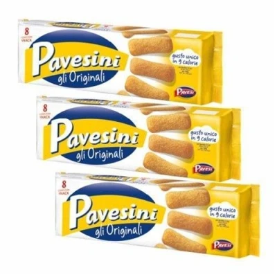 Abbildung von 3x Barilla Pavesi Pavesini Kekse italien Biscuits 200g kuchen cookies keks snack