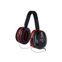 Abbildung von 3M Optime III, Erwachsener, Schwarz, Rot, Schaum, Nackenband, 35 dB
