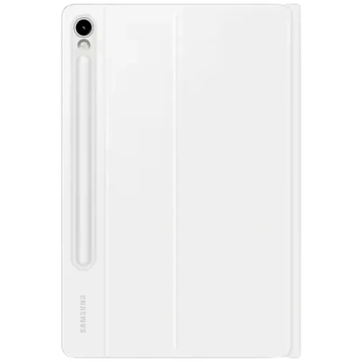 Abbildung von Samsung PC Keyboard Book Cover Weiß Galaxy Tab S9/S9 FE