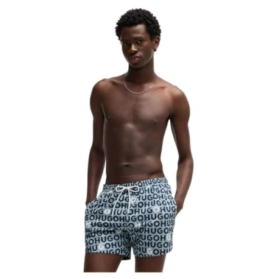 Abbildung von HUGO Tortuga Badeshorts, Herren, Größe: XXL, Open blue