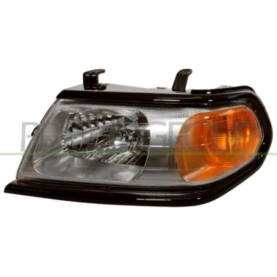 Abbildung von PRASCO MB1584814 Scheinwerfer links H4 chrom/schwarz ohne Stellmotor für LWR MITSUBISHI: Pajero Sport 1 SUV