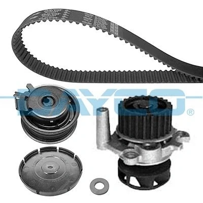Abbildung von DAYCO KTBWP2532 Wasserpumpe + Zahnriemensatz VOLKSWAGEN: Transporter 5 Bus, Golf 4 Schrägheck, Touran I, SKODA: Fabia 1 Combi, Octavia Combi