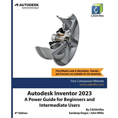 Abbildung von Autodesk Inventor 2023: A Power Guide for Beginners and Intermediate Users