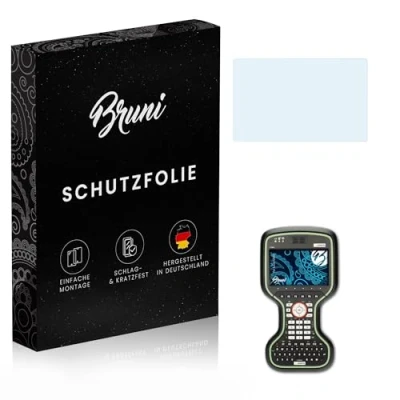 Abbildung von Bruni Schutzfolie kompatibel mit Leica CS20 Folie, glasklare Displayschutzfolie (2X)