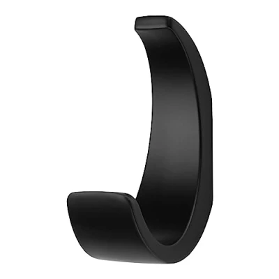 Abbildung von SO TECH® Kleiderhaken Garderobenhaken VETRINO 6,9 x 2,4 cm, (1 St), schwarz matt inklusive Befestigungsschrauben und Dübel