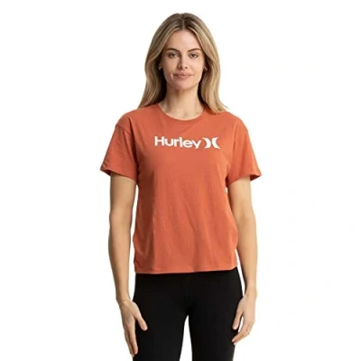 Abbildung von Hurley Damen O&amp;o Seasonal Tee T Shirt, rot (Mineral Red), XS
