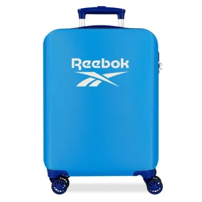 Abbildung von Reebok Maveryck Kabinenkoffer Blau 38 x 55 20 cm Starres ABS Seitliches Zahlenschloss 34 L 2,86 kg 4 Doppelräder Handgepäck
