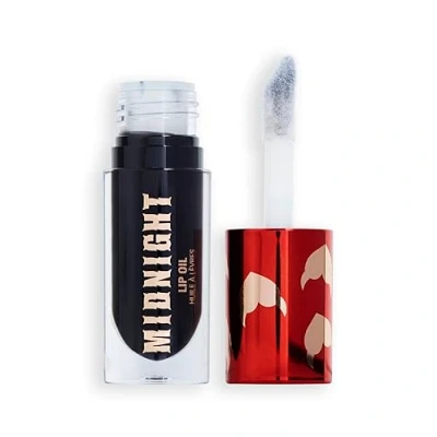 Abbildung von Revolution Beauty Truly Sinful Mitternachtsschwarzer Lippenglanz, Halloween Lippenschminke, vegan &amp; grausam frei