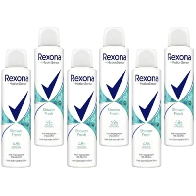 Abbildung von 6x Rexona Motionsense Deospray &quot;Shower fresh&quot; Anti Transpirant 48h, 150ml (6er Pack)