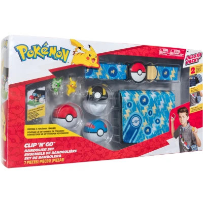 Abbildung von Pokémon Clip &#039;N&#039; Go Bandolier Tasche Spielset mit Pokéball
