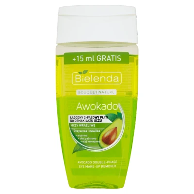 Abbildung von BIELENDA_Bouquet Nature sanfter 2 Phasen Avocado Augen Make up Entferner 140ml