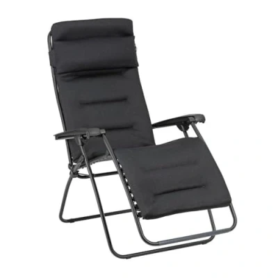 Abbildung von Lafuma Mobilier Gartenstuhl RSX Clip (Gepolsterte Zero Gravity Relaxliege), Modell 2024, Gartenliege, Liegestuhl, AirComfort®, System