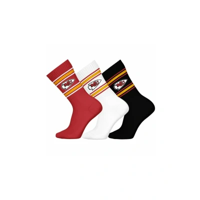 Abbildung von NFL Kansas City Chiefs 3pk Crew Socks RED/WHT/BLK 39/42