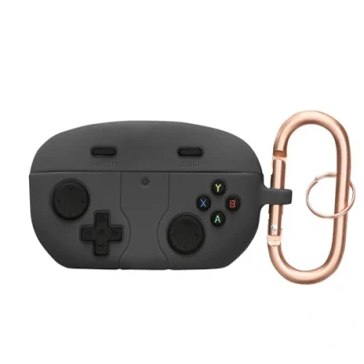 Abbildung von kwmobile Hülle kompatibel mit Sony WF 1000XM5 Silikon Kopfhörer Schutzhülle Case Cover Schwarz
