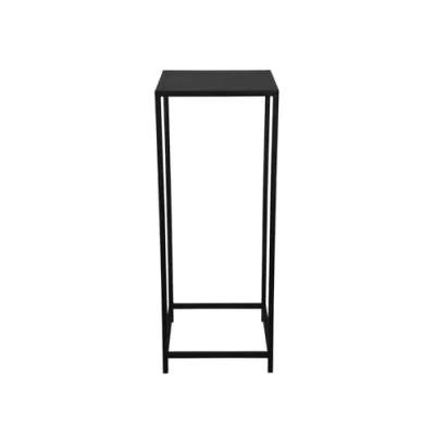 Abbildung von MIRRORS AND MORE Beistelltisch Veronika, schwarzes Metallgestell