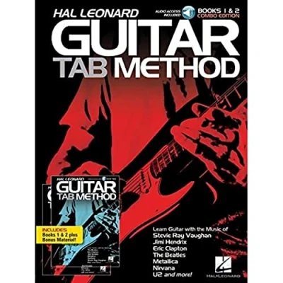 Abbildung von Hal Leonard Guitar Tab Method: Books 1 &amp; 2 Combo Edition: Lehrmaterial, CD für Gitarre