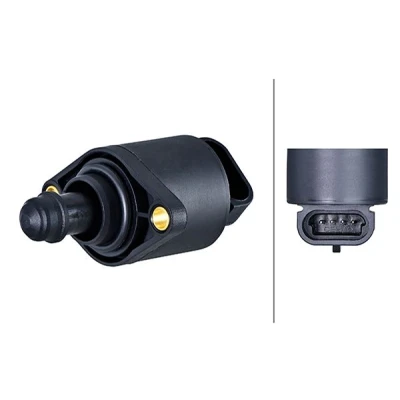 Abbildung von HELLA 6NW 358 192 031 Leerlaufregler elektrisch mit Dichtungen VOLKSWAGEN: Polo IV Schrägheck, GOL 3