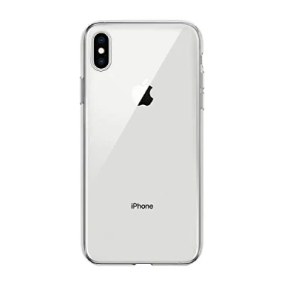 Abbildung von Hülle für iPhone XS Max Handyhülle aus Transparent Silikon Flexible Stoßfeste Ultra Dünn Durchsichtig Weich Kratzfeste Schutzhülle (iPhone Max, Transparent)