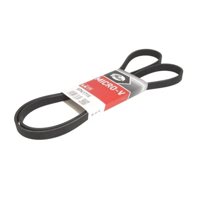 Abbildung von GATES Micro V 5PK1715 Keilrippenriemen 1715 5 Polyester, EPDM (Ethylen Propylen Dien Kautschuk) MERCEDES BENZ: A Klasse, Vaneo