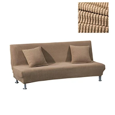 Abbildung von WINS Sofabezug für Schlafsofa, ohne Arm, dehnbar, rutschfest, Futonbezug