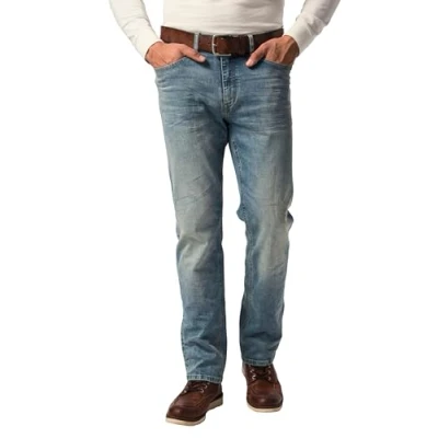 Abbildung von JP1880 5 Pocket Jeans FLEXNAMIC® Denim Bauchfit Straight Fit