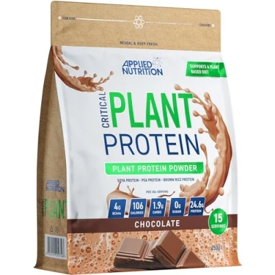 Abbildung von Applied Nutrition Critical Plant (450g) Chocolate