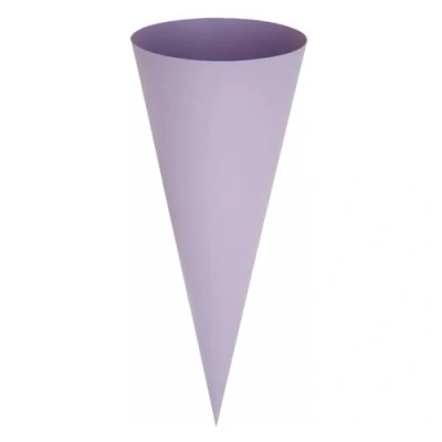 Abbildung von CREATIV DISCOUNT Schultüten Rohling rund geklebt, 70 cm, Flieder