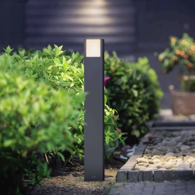 Abbildung von Philips Outdoor Ultra Efficient Arbour Wegeleuchte 3,8W, 2700 Kelvin, IP44 wetterfest, anthrazit