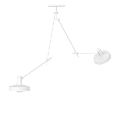 Abbildung von GRUPA Arigato Deckenleuchte 2 flammig 110cm weiß