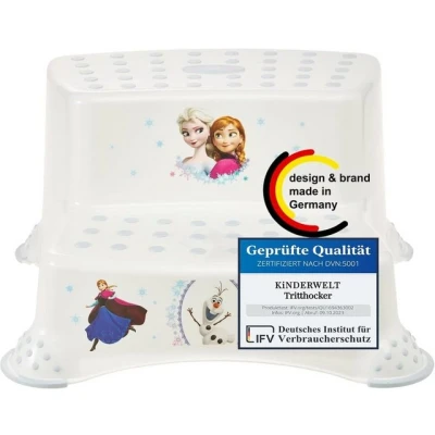 Abbildung von KiNDERWELT Tritthocker Premium zweistufiger Disney Eiskönigin stabiler Hocker