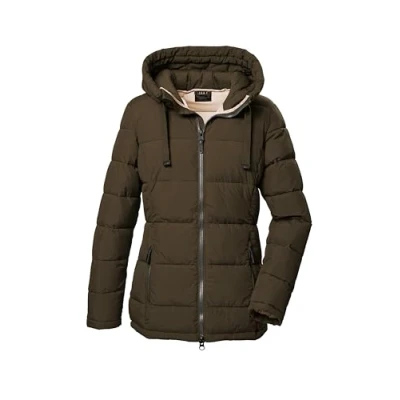 Abbildung von G.I.G.A. DX Damen Steppjacke mit Kapuze GW 68 WMN QLTD JCKT, olive brown, 42, 42390 000