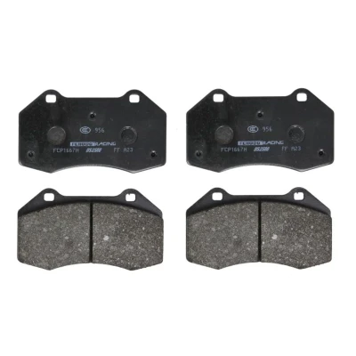 Abbildung von FERODO RACING FCP1667H Bremsbelagsatz ABARTH: 500 / 595 695 Schrägheck, 500C 595C 695C Cabrio, Punto Evo, RENAULT: CLIO 3, MEGANE 2