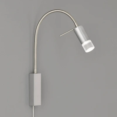 Abbildung von FISCHER &amp; HONSEL Wandleuchte River, Ein /Ausschalter, LED fest integriert, Warmweiß, Bettleuchte ideal für Boxspringbetten