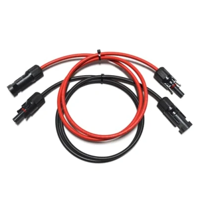 Abbildung von smartEC Kabel 4 mm² Solarkabel, Außenduchmesser: 5,2mm (200 cm), Kabeltyp H1Z272 K IP68 Verlängerungskabel 1 30 Meter
